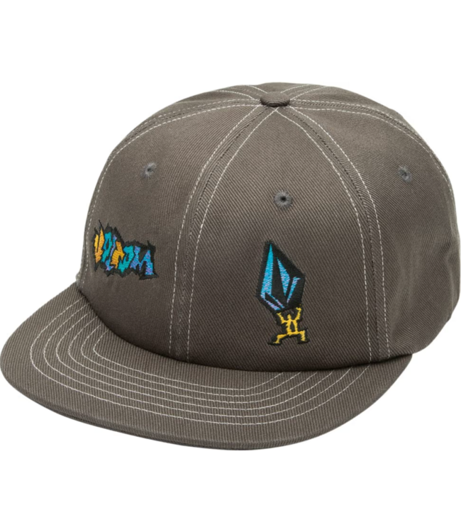 VOLCOM VOLCOM - STAR SHIELDS FA STRAPBACK CAP (CASTLEROCK)