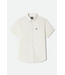 BRIXTON BRIXTON - SANFORD OXFORD S/S WOVEN (OFF WHITE)