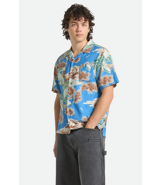 BRIXTON BRIXTON - RAINIER S/S WOVEN (BLUE SKY)