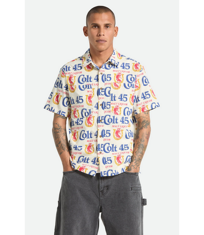 BRIXTON BRIXTON - COLT 45 S/S WOVEN (MULTI)