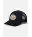 BRIXTON BRIXTON - HENRY MP TRUCKER CAP (BLACK/ BLACK)