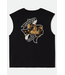 BRIXTON BRIXTON - LONESTAR ARMADILLO MUSCLE TEE (BLACK)