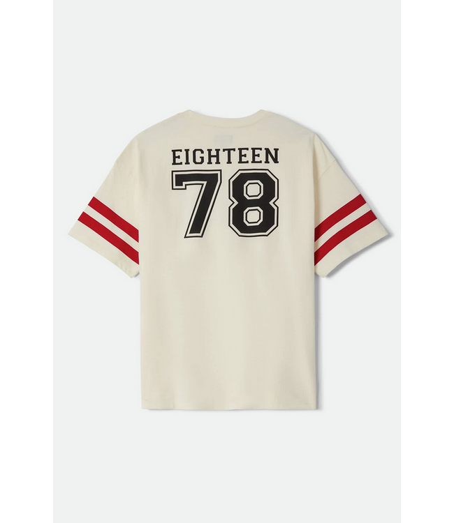 BRIXTON BRIXTON - RAINIER 1878 OVERSIZED TEE (NATURAL)