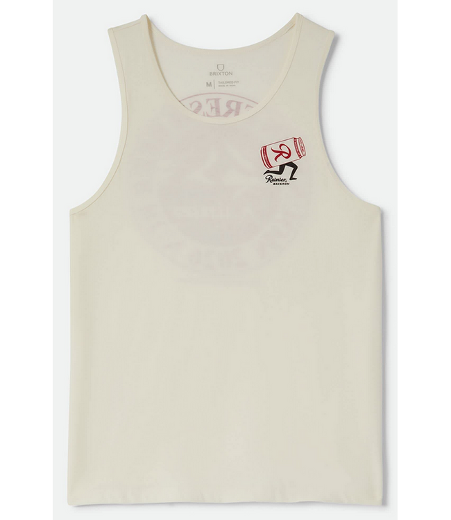 BRIXTON BRIXTON - RAINIER BEER RUN TANK (NATURAL)
