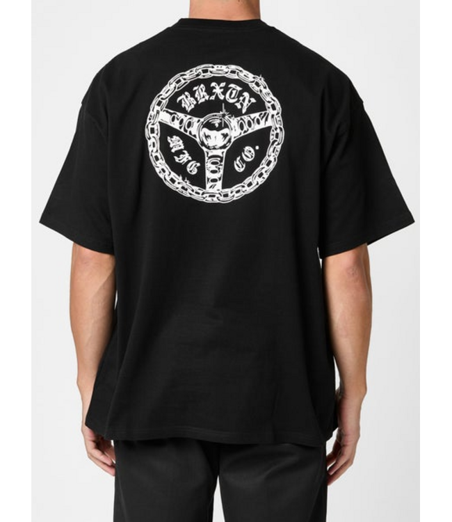 BRIXTON BRIXTON - DRIVE OVERSIZED TEE (BLACK)