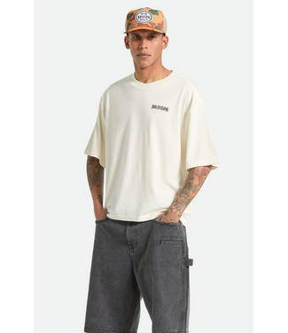 BRIXTON BRIXTON - SERRANO BOXED CROP TEE (CREAM)