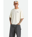 BRIXTON BRIXTON - SERRANO BOXED CROP TEE (CREAM)
