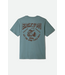 BRIXTON BRIXTON - GARNET STANDARD TEE (OCEAN BREEZE)