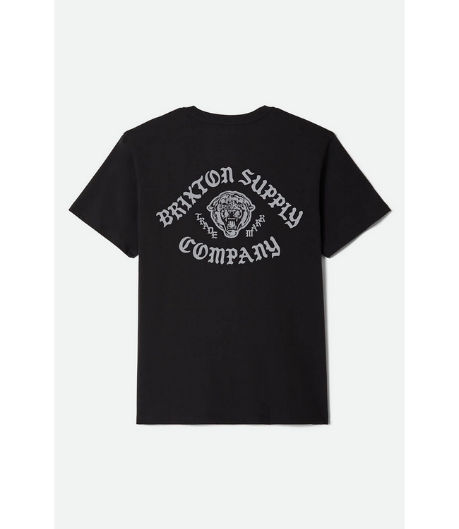BRIXTON BRIXTON - MORADO STANDARD TEE (BLACK)