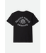 BRIXTON BRIXTON - MORADO STANDARD TEE (BLACK)