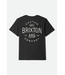 BRIXTON BRIXTON - FREMONT STANDARD TEE (VINTAGE BLACK)