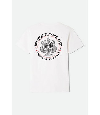 BRIXTON BRIXTON - VANGUARD STANDARD TEE (WHITE)