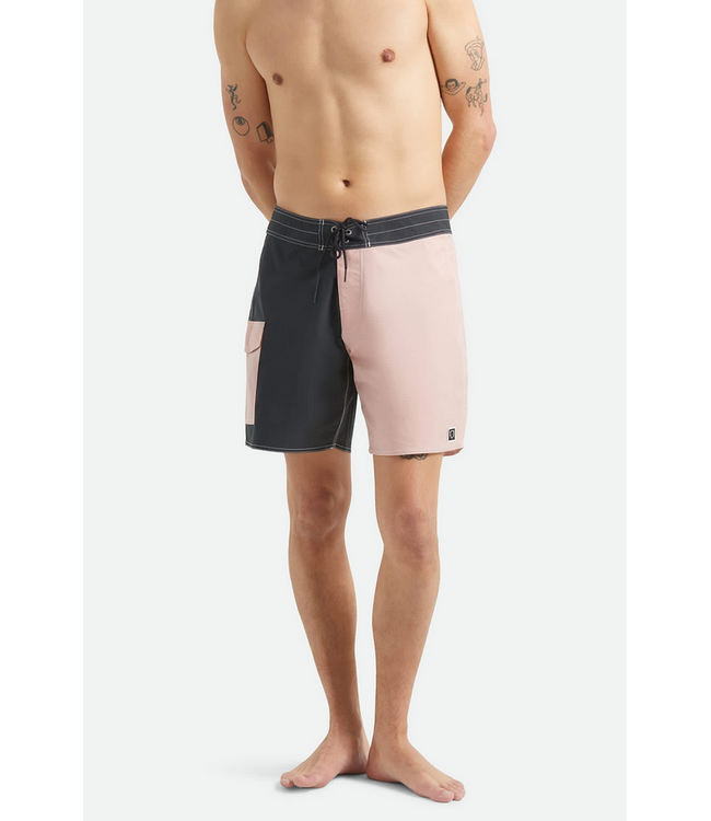 BRIXTON BRIXTON - CLASSIC TRUNK 17" (BLACK/ SILVER PINK)