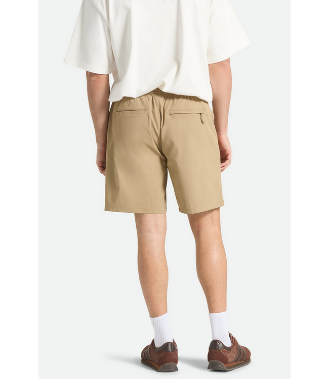 BRIXTON BRIXTON - JOURNEY UTILITY SHORT (KHAKI)