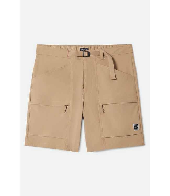 BRIXTON BRIXTON - JOURNEY UTILITY SHORT (KHAKI)