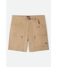 BRIXTON BRIXTON - JOURNEY UTILITY SHORT (KHAKI)