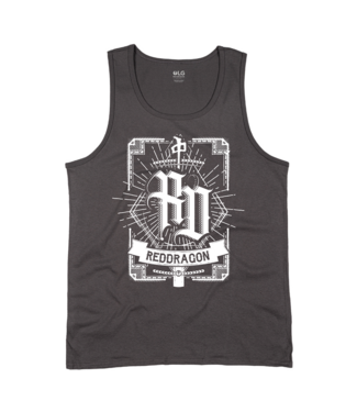 RED DRAGON RDS - OLD FASHION TANK (CHARCOAL)
