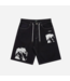 JACKER JACKER - POODLES PALS BAGGY DENIM SHORT (BLACK)