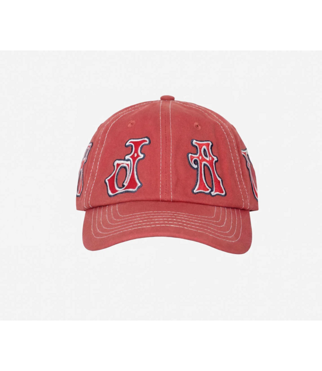 JACKER JACKER - POODLES PALS STRAPBACK CAP (RED)