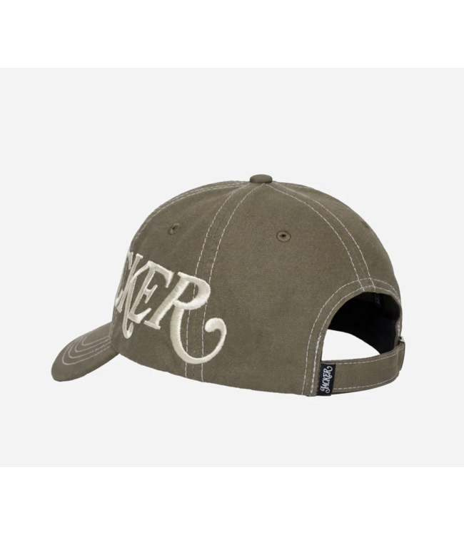 JACKER JACKER - LOGO SIDE STRAPBACK CAP (BROWN)