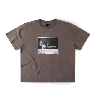FORMER FORMER - IGNITE BOXY TEE (WASHED BROWN)