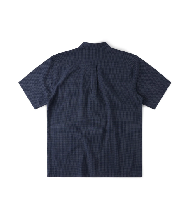 FORMER FORMER - VIVIAN CHECK S/S SHIRT (NAVY)