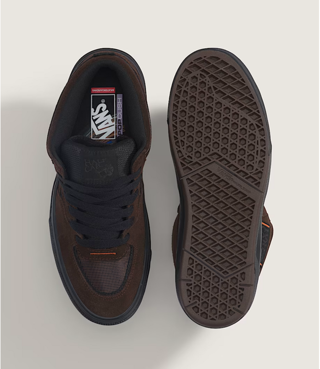 VANS VANS - SKATE HALF CAB WAFFLECUP (RIZZO/ BROWN/ BLACK)