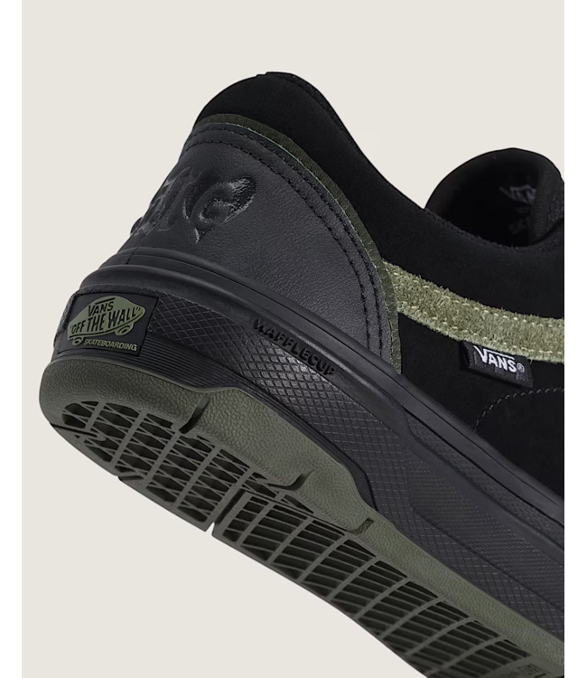 VANS VANS - SKATE OLD SKOOL WAFFLECUP (WILLOW/ GREEN/ BLACK)
