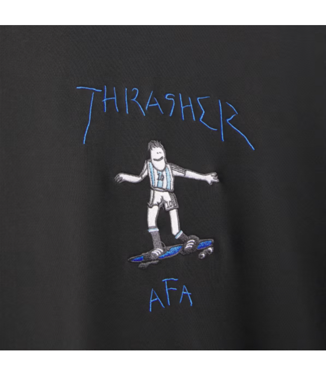 ADIDAS ADIDAS - THRASHER X AFA CREWNECK (BLACK)