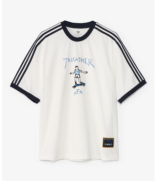 ADIDAS ADIDAS - THRASHER X AFA 1 TEE (WHITE)