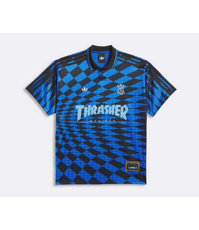 ADIDAS ADIDAS - THRASHER X AFA JERSEY (BLUE)