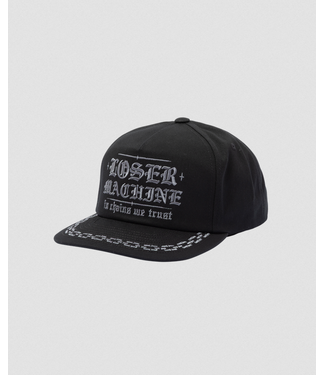 LOSER MACHINE LOSER MACHINE - TRUST SNAPBACK CAP (BLACK)
