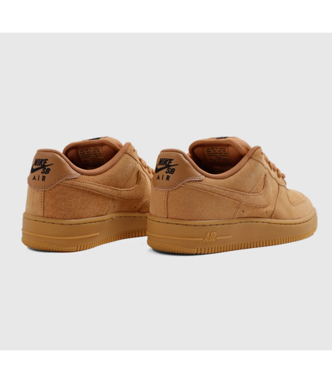 NIKE SB NIKE SB - AIR FORCE 1 (FLAX/FLAX/BLACK)