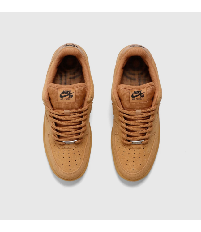 NIKE SB NIKE SB - AIR FORCE 1 (FLAX/FLAX/BLACK)