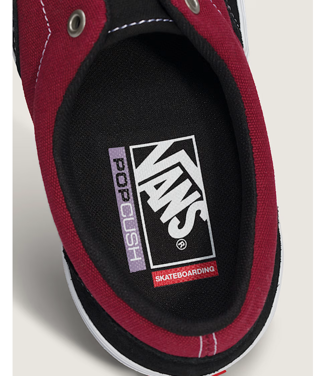 VANS VANS - SKATE ERA (NOIR/ROUGE FONCÉ)