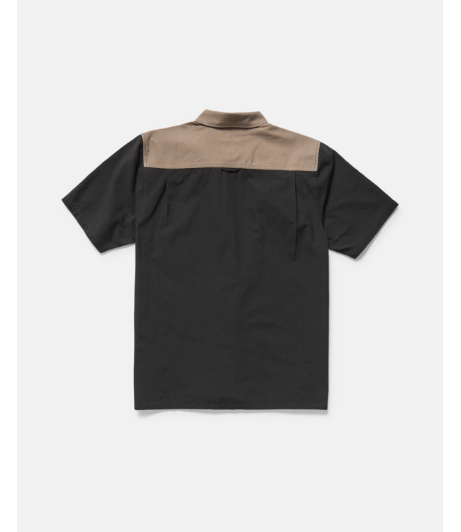 VOLCOM VOLCOM - CHEMISE SLAB CITY MANCHES COURTES (STEALTH)