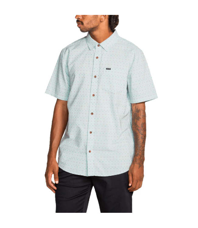 VOLCOM VOLCOM - CHEMISE MANCHES COURTES BANKSTONE II (BLEU)
