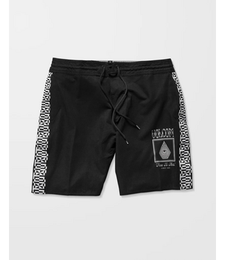 VOLCOM VOLCOM - YEWSTER LOOSE STONEY 18" MAILLOT (NOIR)