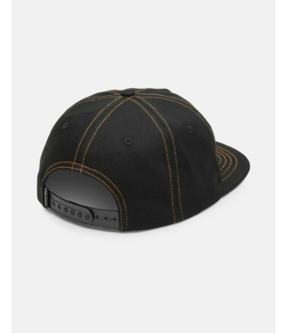 VOLCOM VOLCOM - FUNDAMENTALS WORK SNAPBACK CAP (GLOSS BLACK)