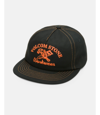 VOLCOM VOLCOM - CASQUETTE SNAPBACK FUNDAMENTALS WORK (NOIR BRILLANT)
