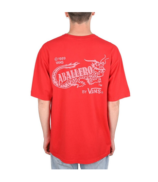 VANS VANS - CABALLERO TEE (RACING RED)