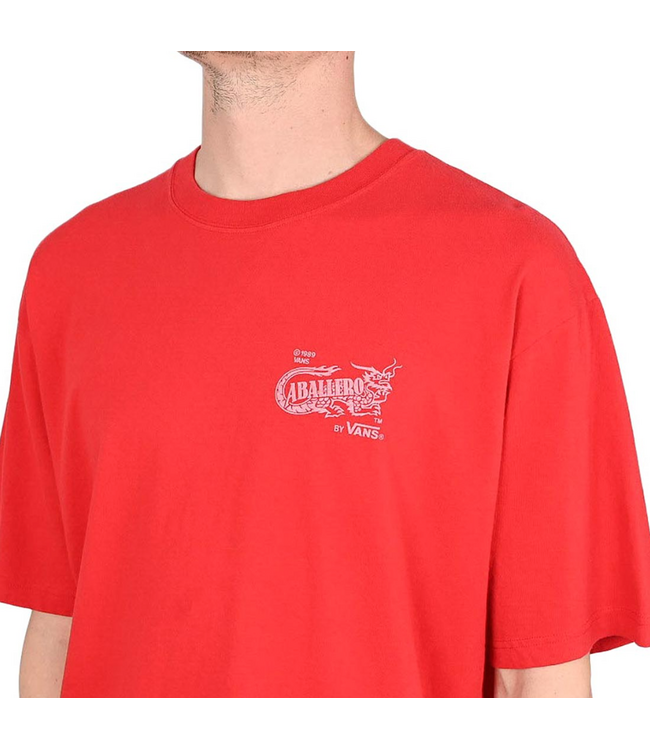VANS VANS - CABALLERO TEE (RACING RED)