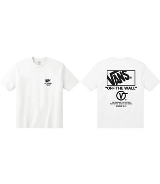 VANS VANS - STACKED HI TEE (WHITE)