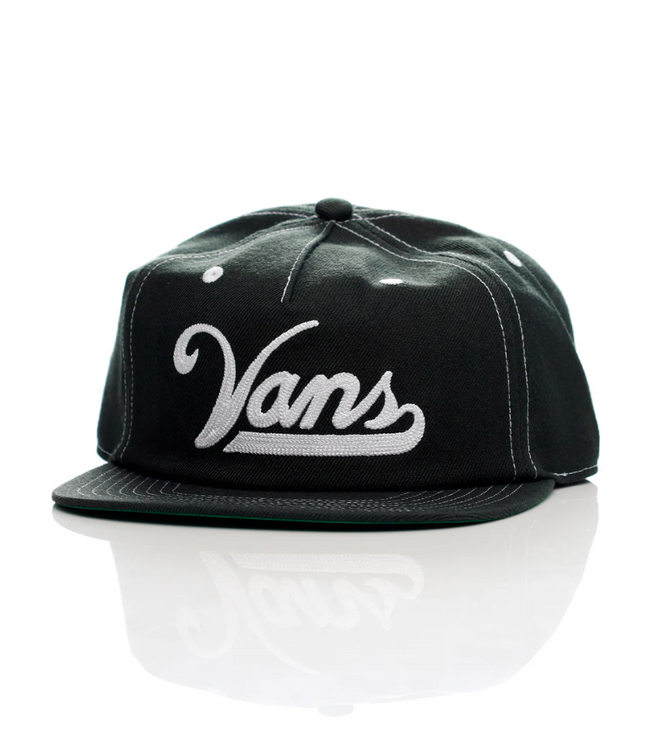 VANS VANS - CRESTWOOD UNSTRUCTURED SNAPBACK CAP (BLACK)