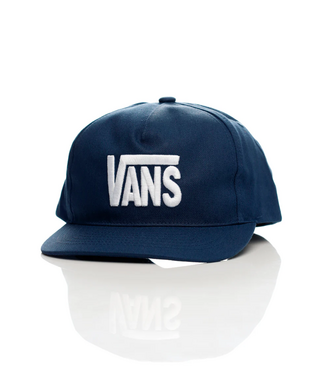 VANS VANS - STRETCH LOGO SNAPBACK CAP (DRESS BLUE)