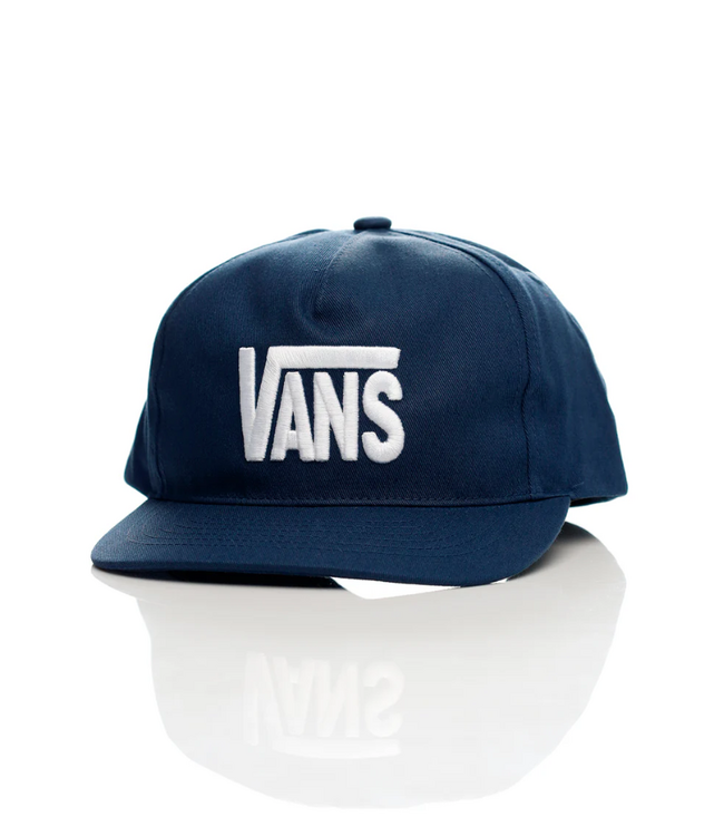 VANS VANS - STRETCH LOGO SNAPBACK CAP (DRESS BLUE)