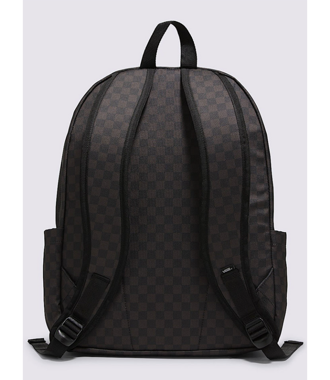 VANS VANS - OLD SKOOL CHECK BACKPACK (BLACK/ CHARCOAL)