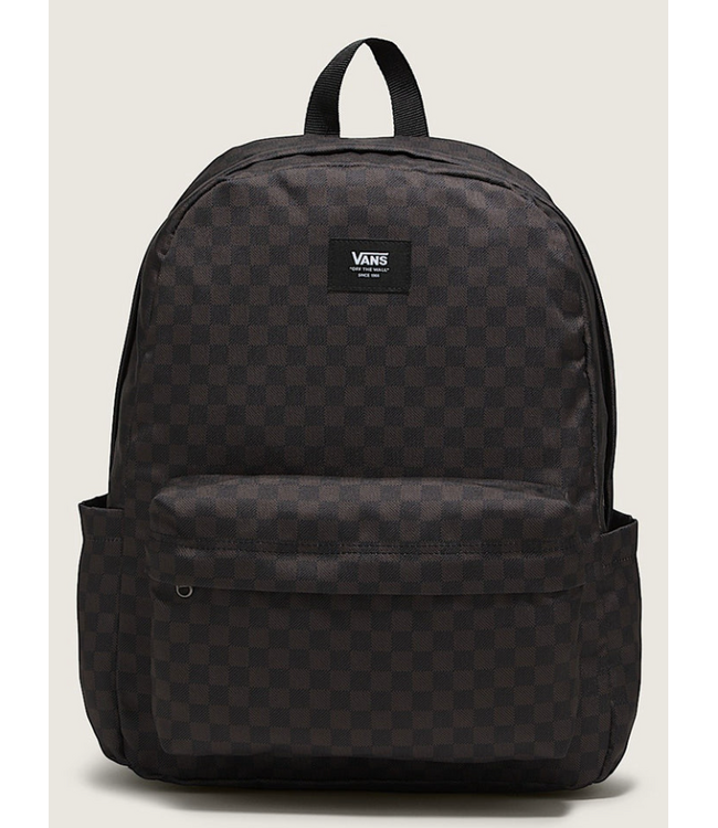 VANS VANS - OLD SKOOL CHECK BACKPACK (BLACK/ CHARCOAL)