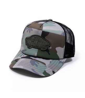 VANS VANS - CLASSIC PATCH CURVED BILL TRUCKER CAP (ALUMINUM)
