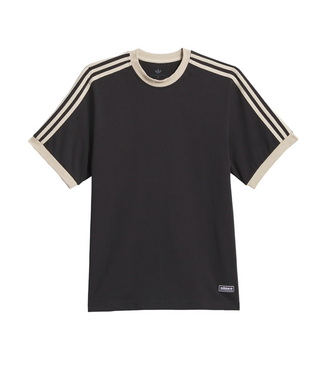 ADIDAS ADIDAS - FSBS RINGER TEE (BLACK/ KHAKI)